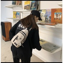 남여 크로스백 미니 숄더백 캐주얼 운동가방 수납 짱 캔버스 메신저백 힙색 슬링백