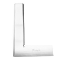 전문 엔지니어 스퀘어 기계공 스틸 호환 앵글 눈금자 90 도 고정밀 공구 L 타입 테스트 측정, 01 160x100MM