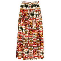 보헤미안 에스닉 플라워 스커트 태국 여현 슬림 롱스커트 여름 바닷가 바캉스풍 비치스커트 스커트(프리미엄 품질) S 키 이하