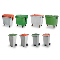 티렉스 재활용 분리수거함 대용량 쓰레기통 120L 240L 660L 1100L, 660L 분리수거함-녹색