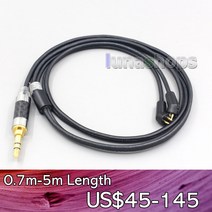 LN007113 2.5mm XLR 검정색 99% PCOCC 이어폰 에티모틱 ER4B 2pin, 07 4 in 1 plug_08 5m