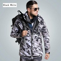 고어텍스 바람막이 아웃도어 위장 하이킹 재킷 남자 겨울 양털 방수 야외 스포츠 전