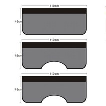 2021 자동차 수리용 후크가 있는 새로운 3 피스 자동 정비사 자기 가죽 펜더 보호대 클립 패드, M 4