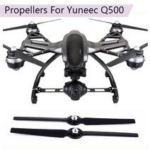 드론호환 부품 Yuneec Q500Typhoon 4K 드론 카메라 용 프로펠러 퀵 릴리스 소품 교체 자동 잠금 블레이드 액세서리 예비 4 개, [01] 빨간