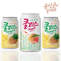 쿨피스 복숭아 350ml 12캔 + 파인애플 350ml x 12캔 / 총24캔, 상세페이지 참조, 상세페이지 참조