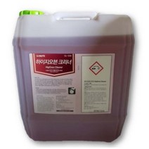 말표산업 [다한다몰]하이지오븐크리너 18.75리터 강력기름때제거 하수구 기름때를 한방에 해결 치킨집 곱창 고기집 고민 대용량, 1통, 18.75L