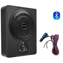 자동차 서브우퍼 중저음 12v 24v 초박형 사운드 우퍼, 8인치 12V 풀톤 고급 전선 듀얼 스피커