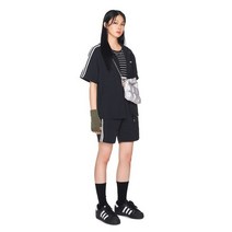 NERDY NY 반팔 윈드브레이커23SS 하프팬츠 세트 블랙 421312