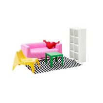 이케아 HUSET 후세트 인형가구 거실/장난감/유아용품/소꿉놀이/가구놀이, 멀티컬러_302.355.11