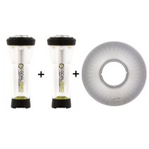 골제로 랜턴 라이트하우스 마이크로 차지 감성 덮개 플래쉬 USB 충전식 캠핑실내등, 램프2개+투명커버개