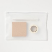 PVC 슬라이드 지퍼백 33 X 23cm, 1개, 소(S)