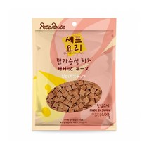 펫츠루트 셰프요리 반려견 간식, 닭가슴살 + 치즈 혼합맛, 1개