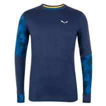 살레와 긴팔 베이스 레이어 Cristallo 웜 알파인 메리노