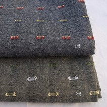 린넨청해지원단 무늬원단 수수 2종, 2번