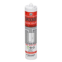 돼지표 SR3300 내열 실리콘 280ml 보일러 히터 오븐 연통 송풍관 열풍관 실링, 회색
