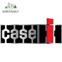 Earlfamily 13cm x 5.3cm for case ih 트랙터 농업 로고 자동차 스티커 비닐 jdm 범퍼 트렁크 트럭 그래픽 diy fine decal, 스타일