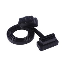 자동차 수리 도구 범용 30cm 1 2 OBD 스플리터 케이블 60cm/100cm OBD2 연장 16 핀 수-암 커넥터, [03] 100CM