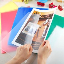 365W1D3ECD 클리어 홀더 파일 A4 10개 SET 화일, 그린