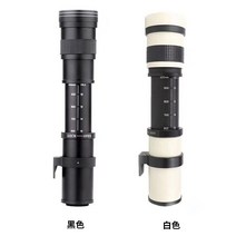초망원 줌 렌즈 420-1600mm SLR 카메라 망원렌즈, Sony 총검 검정 공식 표준, 1개
