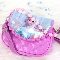 MINI Q BIG 겨울왕국2 엘사 어린이 여아 아동 공주 핸드백 가방 (FR0167) 리브스 손크로스 FROZEN2 Leaves Cross Bag 크로스백