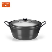 유진토스코 업소용 경질국솥 곰솥 대용량 냄비 장보고주방, 39cm