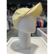루이까스텔[NC강남] 22F/W LOUIS CASTEL 여성 골프모자 아이루카 자수 와펜 샌드챙 라인 포인트 볼캡, 옐로우(Y)