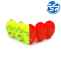 ZRZ 슬림형 Vela-X 형광 오동목 구멍찌 원투 갯바위낚시, 1.5호(그린)