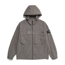 정품 내셔널지오그래픽 N231MJP905 봄버 후디 세미 오버핏 자켓 IRON GREY