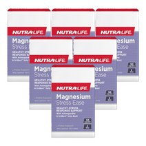 뉴트라라이프(Nutra-Life) 뉴트라라이프 마그네슘 스트레스 이즈 30 캡슐 X 6개, 180캡슐, 1세트