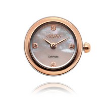 [클라레오] CL2802WHR 룬 블랑쉬 라운드 참 시계 여성 시계