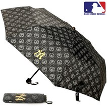 [mlb수동우산] MLB 공인 프리미엄 간편한 3단수동 우산 NY로고(55x8K) 3단우산