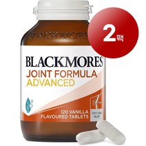 Blackmores 와와마켓 호주산 직송 Blackmores 블랙모어스 조인트 포뮬러 글루코사민 콘드로이틴 함유 120정 관절 연골 건강 관리 1팩, 2팩