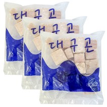 대구알 대구곤 700g 냉동 절단 알탕재료 알탕 고니 매운탕, 3개