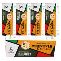 동성제약 새치 염색약 5호 진한밤색 5개세븐에이트
