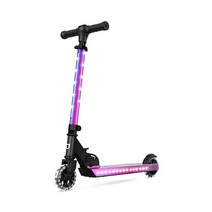 JetsonJupiter 아동용 킥 스쿠터 LED 조명 조절가능핸들바 후면 브레이크 경량 디자인 파란색Jetson, Scooter, Jupiter IridescentJetson