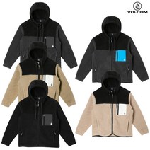 남여공용 볼컴 유틸리티 후리스 후드 자켓 VA203JP003