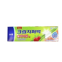 크린랲 슬라이딩 지퍼팩 소 주방비닐지퍼백 슬라이딩_230130EA, 쿠팡 1, 쿠팡 본상품선택