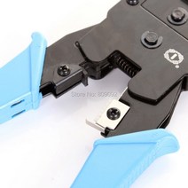 TL-315 3-in-1 RJ11/RJ12/RJ45 4P4C 네트워크 Lan 케이블 크림 퍼 모듈 형 핑 플라이어 커터 공구, 한개옵션0