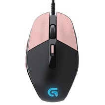 마우스패치 스티커 G304 는 Logitech g102gpro 플립 모피 느낌 g302 미끄럼 방지 땀 흡수 보호 필름, 1, (하프)G302-핑크