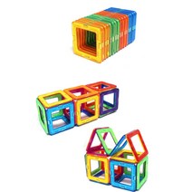 키즈 입체자석 스퀘어 마그네틱 블럭 아기자석블럭 집콕놀이 유아선물 자석놀이 방콕놀이 마그네틱블럭