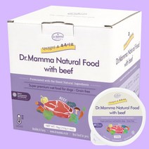 닥터맘마 강아지영양식 노령견습식사료 촉촉사료 소 1kg, 닥터맘마 촉촉사료 소 1kg[오일제외]