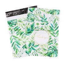 택배 비닐 종이 상자 박스 팩 크리스마스 봉투 10PCS 10x13 quot25x33cm 포장 셀프 인감 저장 의류 메일러 가방, [17] Monstera