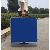 액세서리 매대가방 접이식 진열대 노점 플리마켓 전시, 상세 페이지 참고, 스틸블루-110x49x69cm