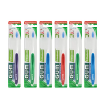 GUM 검 교정 브라켓 와이어용 틈새 칫솔 x 6개, 단품