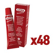 (해외)아조나 치약 AJONA 25ml X48개