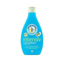 Penaten 인텐시브 크림 배스 젠틀 클렌징 베이비 너리싱 배스 첨가제 및 재활용 가능한 건조한 아기 피부를 위한 보습 첨가제 400 ml, Bath additive