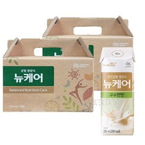 대상웰라이프 뉴케어 구수한맛 완전균형영양식 200ml x 20팩(박스안심포장) 환자영양식, 뉴케어 구수한맛 200ml x 20팩(박스안심포장), 20개