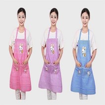 YUQ469726토끼 패션 앞치마(HM0096), 바이올렛