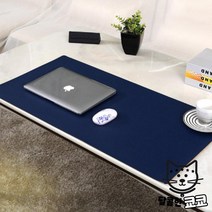 데스크 패드 장 매트 테이블 커버 테이러 책상 사무실 와이드 가죽 꾸미기, 밀릭 데스크 패드 아이보리 대