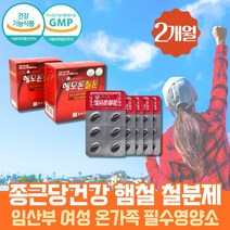 식약처인증 약 2개월 프리미엄 철분 헴철 햄철 푸마르산 제일철 수유부 임산부 청소년 30대 필수 영양제 임신 초기 중기 산모 철분이많은음식 필수미네랄 기력없을때 철분제 보충제